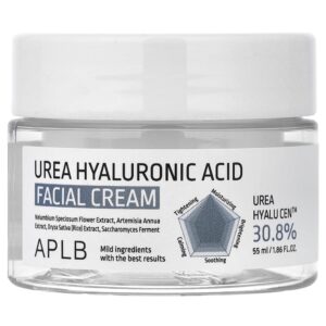 Creme Facial de Ácido Hialurônico com Ureia 55 ml - APLB