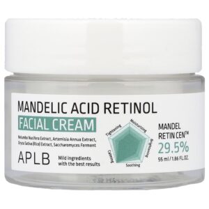Creme Facial de Retinol e Ácido Mandélico 55 ml - APLB