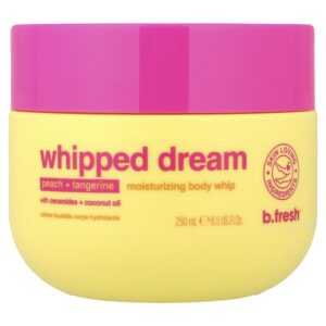 Creme Hidratante Corporal Pêssego e Tangerina Whipped Dream 250 ml - b.fresh