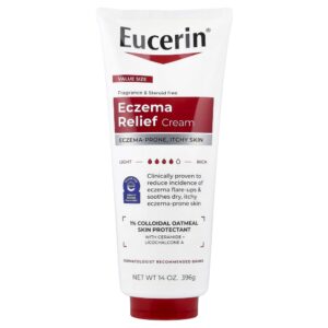 Creme Hidratante Eczema Relief Alívio de Eczema Sem Perfume 396 g - Eucerin