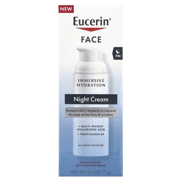 Creme Hidratante Noturno Facial Immersive Hydration Night Creme 71 g - Eucerin