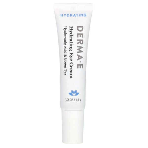 Creme Hidratante para os Olhos com Ácido Hialurônico e Chá Verde 14 g - DERMA E