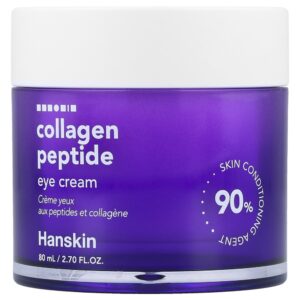 Creme para a Área dos Olhos de Colágeno Collagen Peptide Eye Cream 80 ml - Hanskin