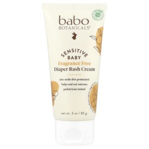 Creme para Assaduras Infantil Pele Sensível Sem Perfume 85 g - Babo Botanicals