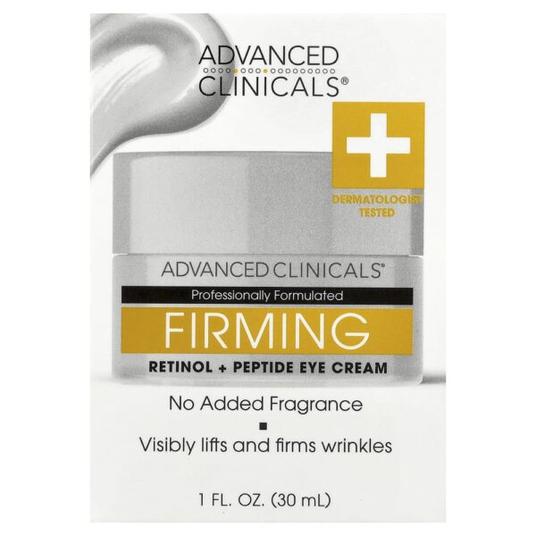 Creme para Olhos Firmador com Retinol e Peptídeos 30 ml - Advanced Clinicals