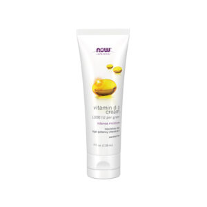 Creme hidratante com Vitamina D-3 1,000 IU 118ml - Now Foods