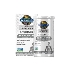 Dr. Formulated Probiotics Critical Care 80 Billion CFU 30 Veg Cápsulas - Garden of Life