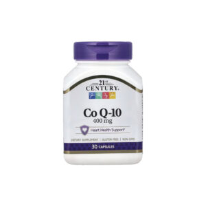 d23de1a2dee54f5e99e3df4ed9d064f1-1tr5dbvzet.jpg Coenzima CoQ-10 400mg 30 Cápsulas Softgel - 21st Century