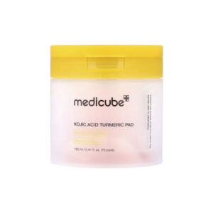 Discos Tônicos Esfoliantes de Cúrcuma e Ácido Kójico Kojic Acid Turmeric Pad 70 Discos - Medicube