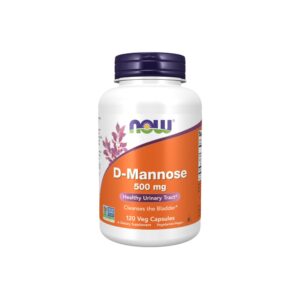 D-Mannose (D-Manose) 500mg Urinary Support - Now Foods 240 Cápsulas
