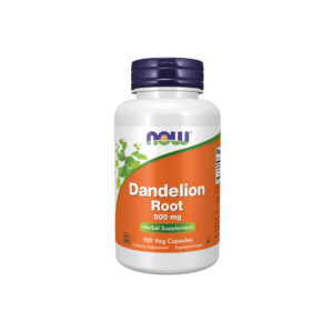 Dandelion Root 500mg (Raíz de dente de leão) 100 Veg Cápsulas - Now Foods
