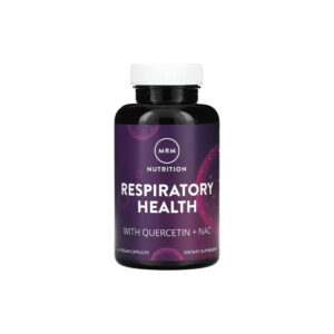 Respiratory Health Saúde Respiratória com Quercetina + NAC 60 Veg Cápsulas - MRM