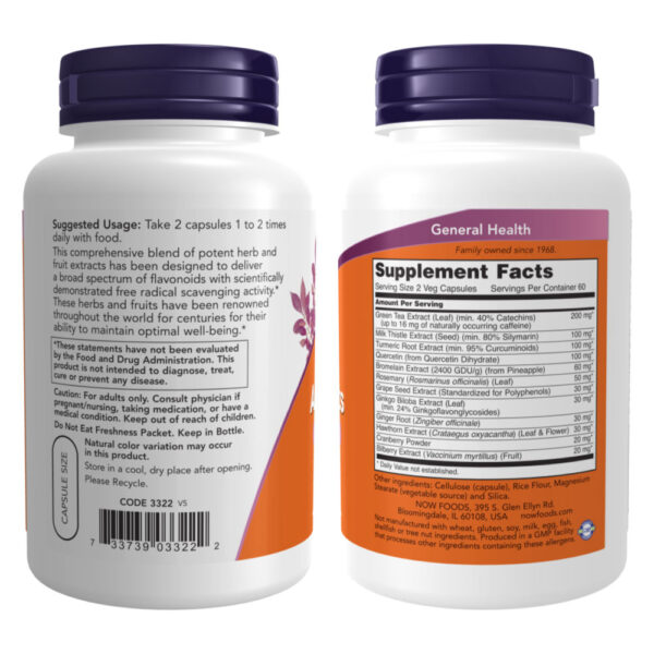 Super Antioxidantes 120 Veg Cápsulas - Now Foods