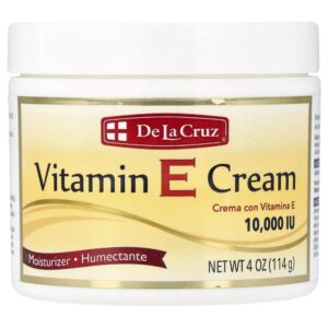 De La Cruz - Creme Corporal e Facial Hidratante com Vitamina E 114 g