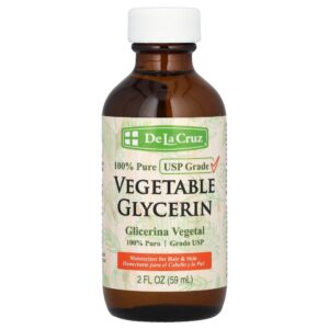 De La Cruz - Glicerina Vegetal Umectante 100% Pura 59 ml