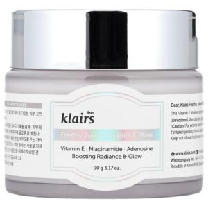 Dear Klairs - Máscara Facial Noturna de Vitamina E Freshly Juiced Vitamin E Mask 90 g