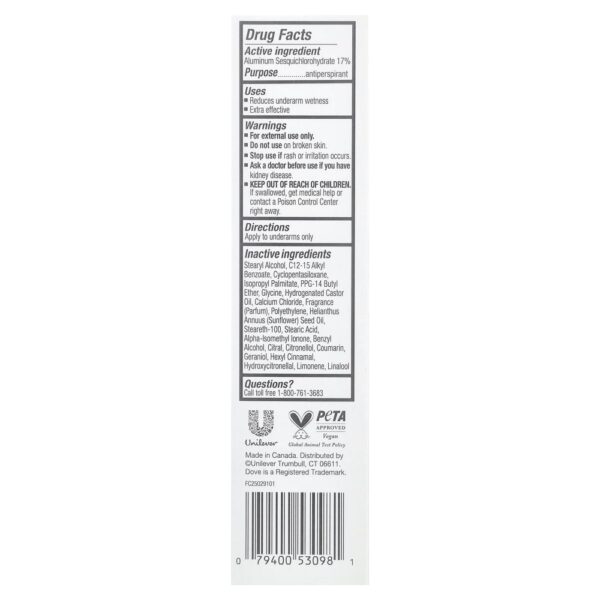 Desodorante Antitranspirante Clinical Protection Cool Essentials 74 g - Dove