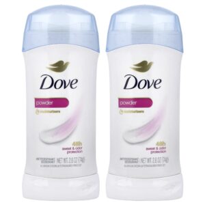 Desodorante Antitranspirante Powder 2 Unidades de 74 g - Dove