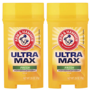 Desodorante Antitranspirante Sólido UltraMax Refrescante 2 Unidades de 73 g - Arm & Hammer