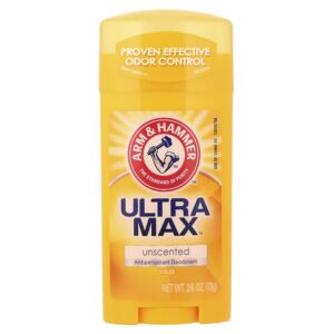 Desodorante Antitranspirante Sólido UltraMax Sem Perfume 73 g - Arm & Hammer