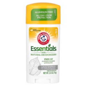Desodorante Sólido Natural Essentials Sem Fragrância 71 g - Arm & Hammer