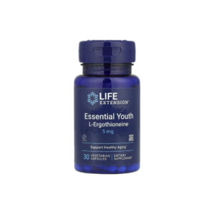 L-ergothioneine Essencial para a Juventude 5mg 30 Veg Cápsulas - Life Extension