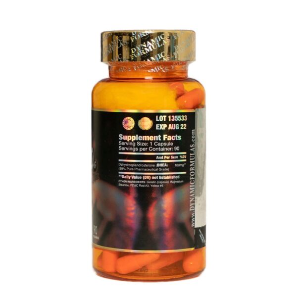 DHEA 100mg 90 Cápsulas - Dynamic Formulas