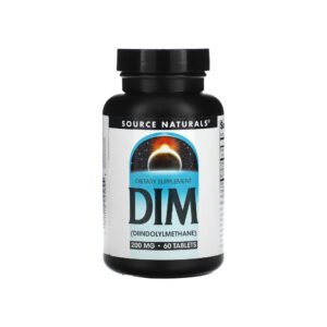 DIM 200mg (Diindolylmethane) 60 Tabletes - Source Naturals