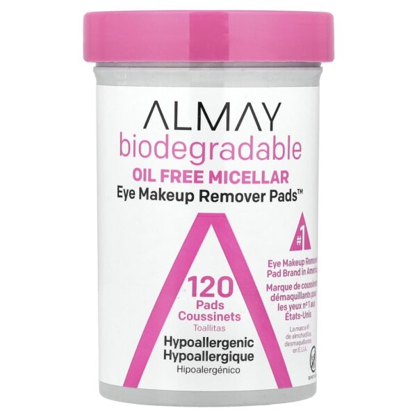 Discos Demaquilantes para a Área dos Olhos Eye Makeup Remover Pads 120 Unidades - Almay