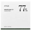 Discos Tonificantes Suaves Heartleaf 77 Clear Pad 160 ml - Anua