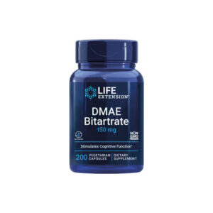 DMAE Bitartarato 150mg 200 Veg Cápsulas - Life Extension