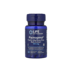 Pycnogenol Extrato da Casca de Pinheiro Marítimo Francês 100mg 60 Cápsulas Vegetarianas - Life Extension