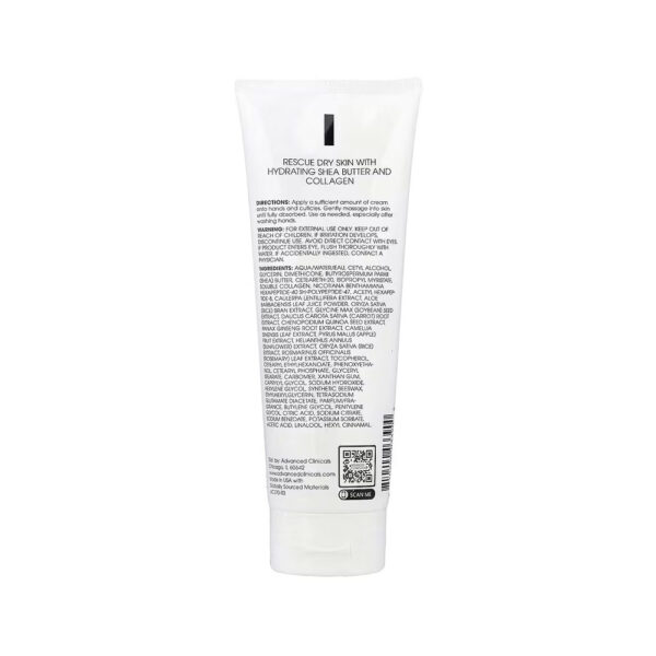 Collagen Hand Cream Creme de Colágeno para as Mãos 237ml - Advanced Clinicals