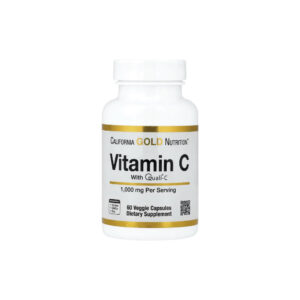 Vitamina C Quali-C 1.000mg 60 Cápsulas Vegetais - California Gold Nutrition
