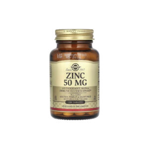 Zinco Zinc 50mg 100 Comprimidos - Solgar