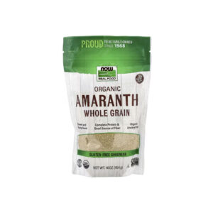 Amaranto Orgânico Grão Integral 454g - Now Foods
