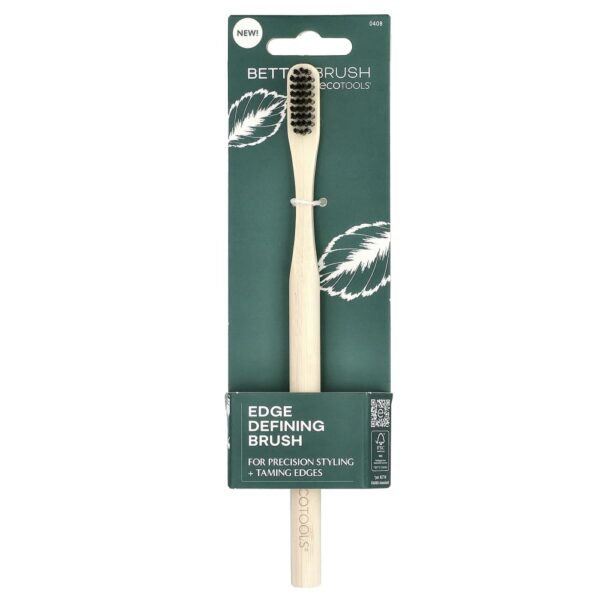EcoTools - Escova Definidora de Bordas Baby Hair para Cabelos Crespos 1 Unidade