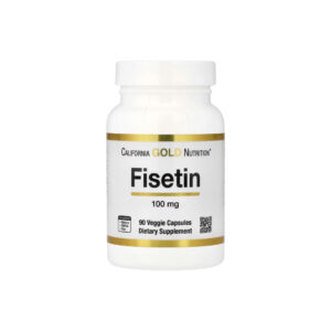 Fisetin 100mg 90 Cápsulas Vegetais - California Gold Nutrition