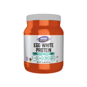 Egg White Protein (Proteína da clara de ovo) sem sabor 544g - Now Foods