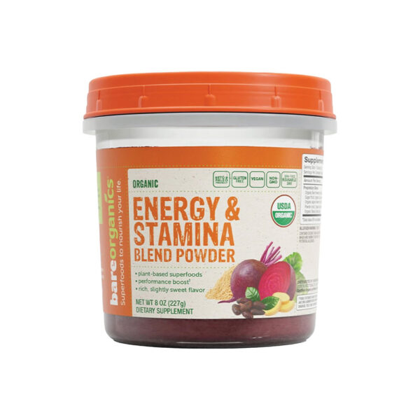 Energy & Stamina Blend Power 227g - Bareorganics