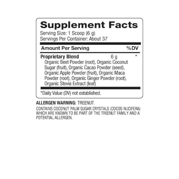 Energy & Stamina Blend Power 227g - Bareorganics