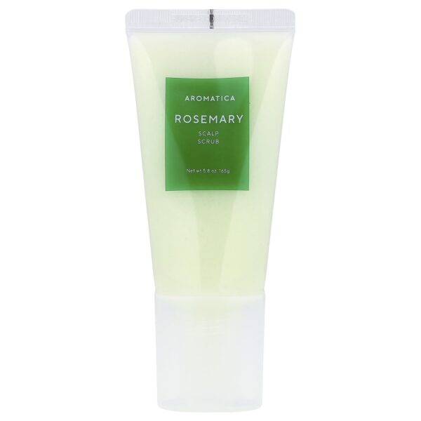 Esfoliante para Couro Cabeludo com Sal Marinho e Alecrim 165 g - Aromatica