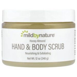 Esfoliante para Mãos e Corpo Mel e Amêndoa 340 g - Mild By Nature