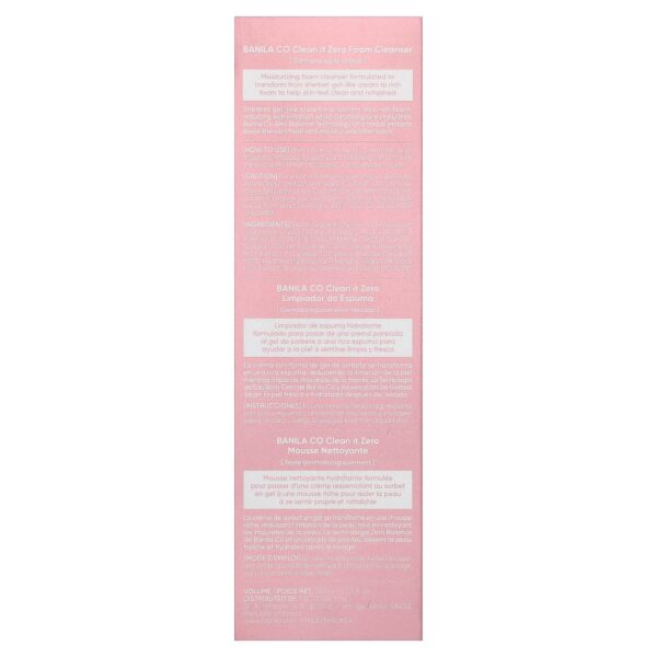 Espuma de Limpeza Facial Clean It Zero Foam Cleanser 150 ml - Banila Co