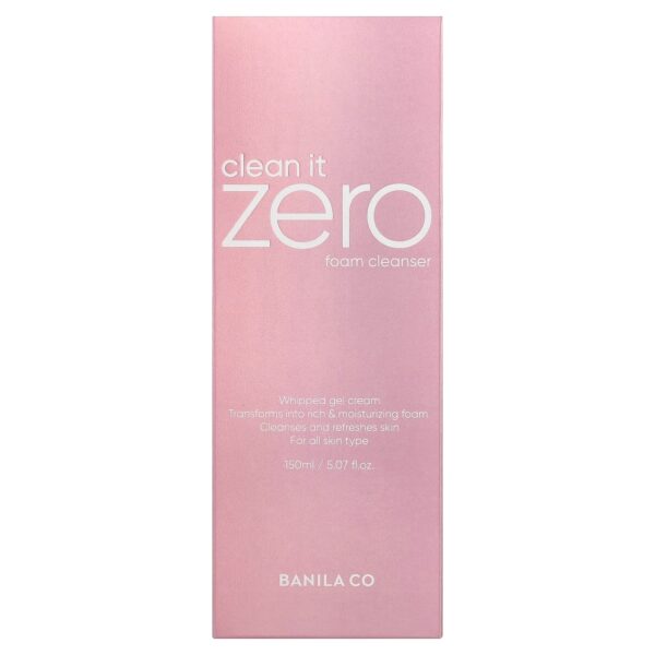 Espuma de Limpeza Facial Clean It Zero Foam Cleanser 150 ml - Banila Co