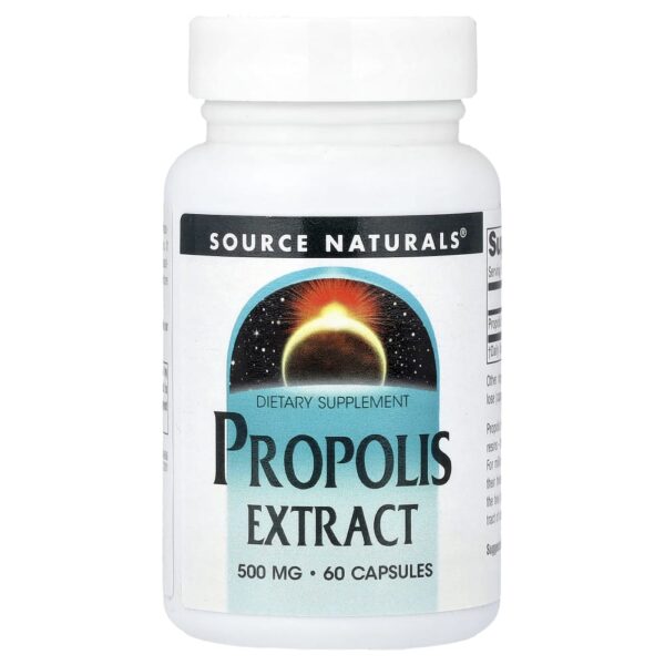 Extrato de Própolis 500 mg 60 Cápsulas - Source Naturals