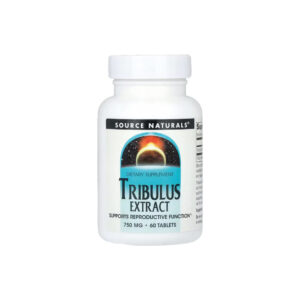 Extrato de Tribulus 750mg 60 Tabletes - Source Naturals