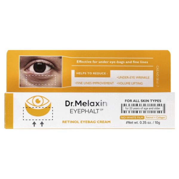 Eyephalt Creme para Bolsas dos Olhos Retinol 10 g - Dr.Melaxin
