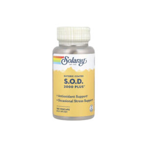 S.O.D com Revestimento Entérico 2000 Plus 100 VegCaps - Solaray