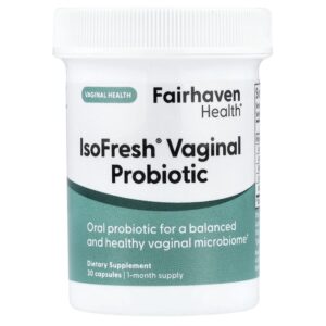 Fairhaven Health - Probiótico Vaginal IsoFresh 30 Cápsulas